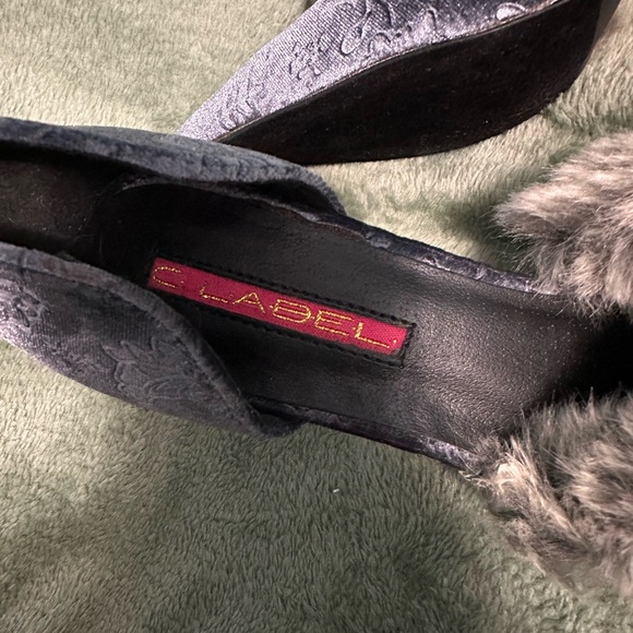 C Label Ariza Floral Suede Heels - Picture 8 of 8